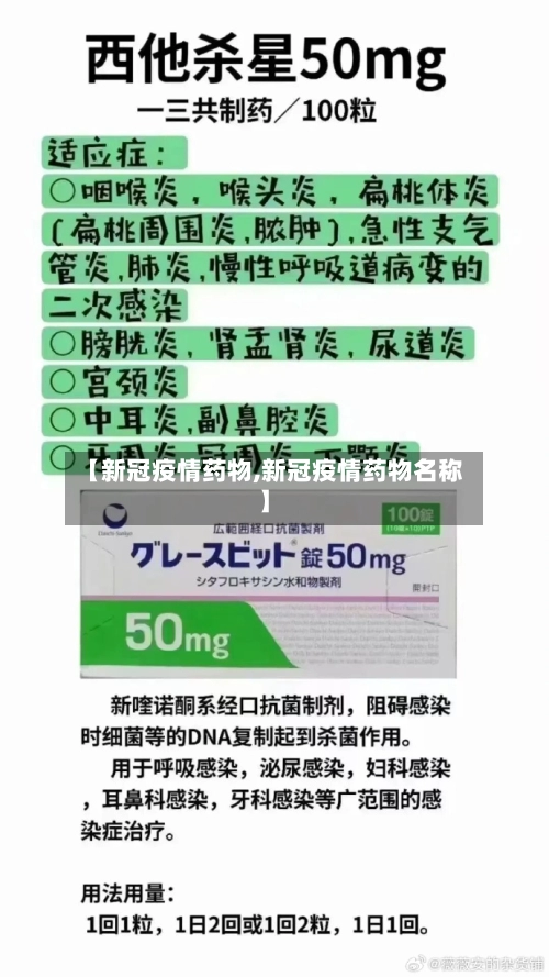 【新冠疫情药物,新冠疫情药物名称】-第3张图片