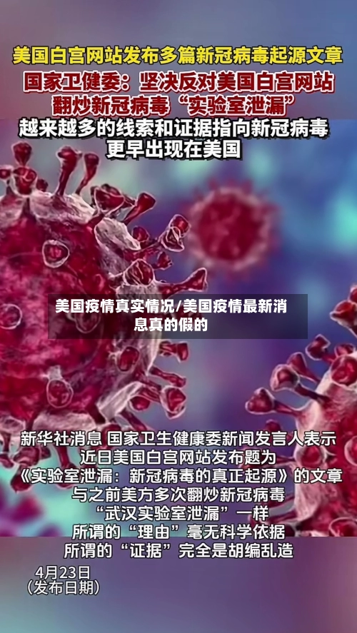 美国疫情真实情况/美国疫情最新消息真的假的-第2张图片