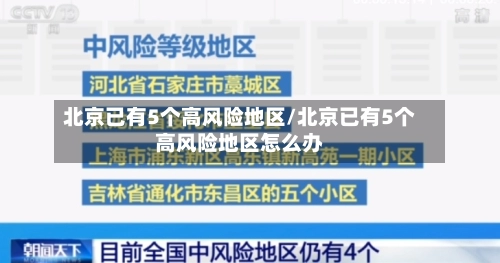 北京已有5个高风险地区/北京已有5个高风险地区怎么办-第2张图片