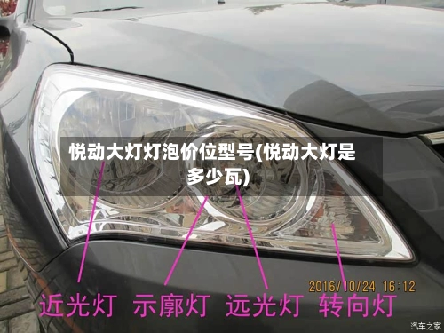 悦动大灯灯泡价位型号(悦动大灯是多少瓦)