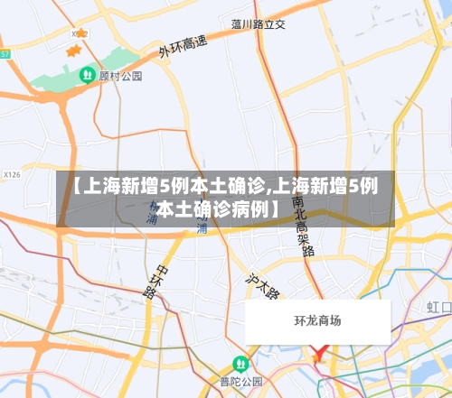 【上海新增5例本土确诊,上海新增5例本土确诊病例】-第3张图片