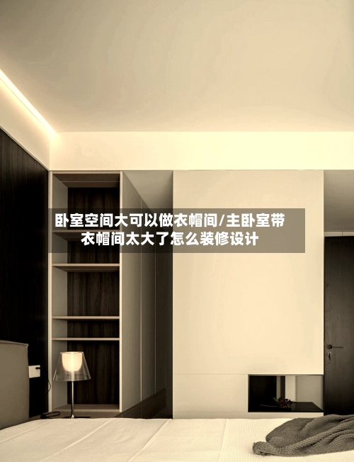 卧室空间大可以做衣帽间/主卧室带衣帽间太大了怎么装修设计