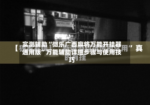 实测辅助“微乐广西麻将万能开挂器通用版”万能辅助详细步骤与使用技巧-第2张图片