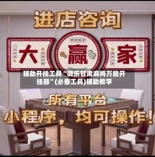 辅助开挂工具“微乐甘肃麻将万能开挂器”(必备工具)辅助教学-第2张图片