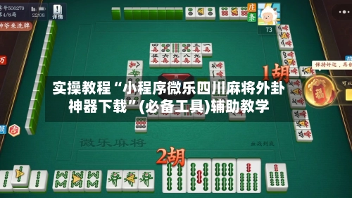 实操教程“小程序微乐四川麻将外卦神器下载”(必备工具)辅助教学