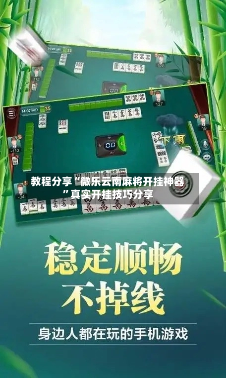 教程分享“微乐云南麻将开挂神器”真实开挂技巧分享-第3张图片