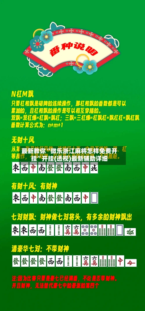 最新教你“微乐浙江麻将怎样免费开挂”开挂(透视)最新辅助详细-第2张图片