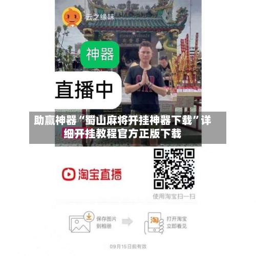 助赢神器“蜀山麻将开挂神器下载	”详细开挂教程官方正版下载-第3张图片