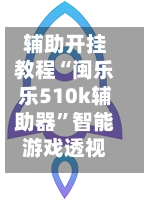 辅助开挂教程“闽乐乐510k辅助器	”智能游戏透视辅助专家-第2张图片