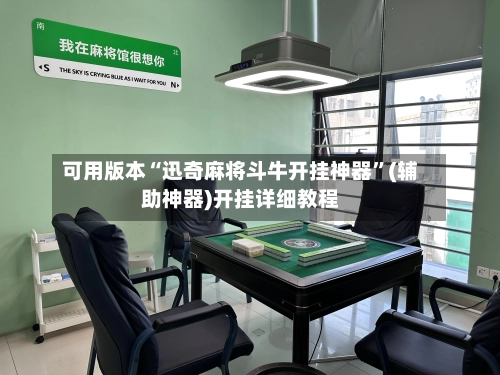 可用版本“迅奇麻将斗牛开挂神器”(辅助神器)开挂详细教程-第3张图片