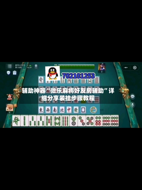 辅助神器“微乐麻将好友房辅助”详细分享装挂步骤教程-第2张图片
