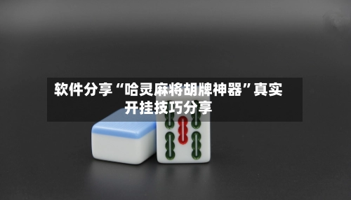 软件分享“哈灵麻将胡牌神器”真实开挂技巧分享-第3张图片