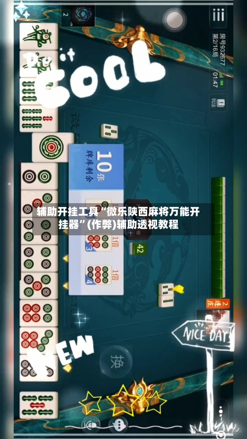 辅助开挂工具“微乐陕西麻将万能开挂器	”(作弊)辅助透视教程-第2张图片
