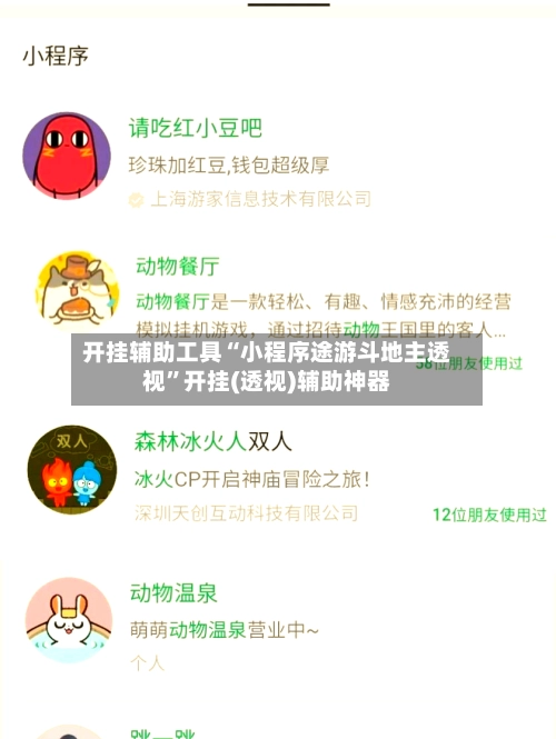开挂辅助工具“小程序途游斗地主透视”开挂(透视)辅助神器-第2张图片