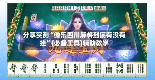 分享实测“微乐四川麻将到底有没有挂”(必备工具)辅助教学-第2张图片