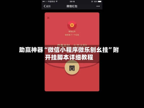 助赢神器“微信小程序微乐刨幺挂”附开挂脚本详细教程-第3张图片