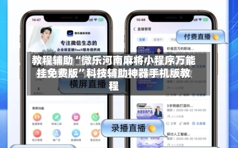 教程辅助“微乐河南麻将小程序万能挂免费版	”科技辅助神器手机版教程-第2张图片