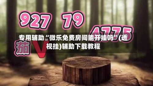 专用辅助“微乐免费房间能开挂吗”(透视挂)辅助下载教程
