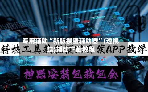专用辅助“新版掼蛋辅助器”(透视挂)辅助下载教程