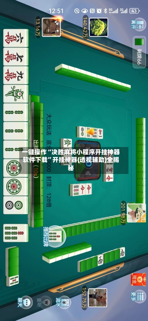 一键操作“决胜麻将小程序开挂神器软件下载	”开挂神器{透视辅助}全揭秘-第2张图片