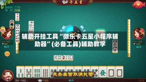 辅助开挂工具“微乐卡五星小程序辅助器	”(必备工具)辅助教学-第3张图片