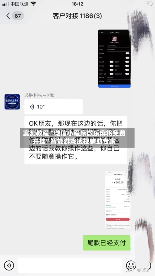 实测教程“微信小程序微乐麻将免费开挂”智能游戏透视辅助专家-第3张图片