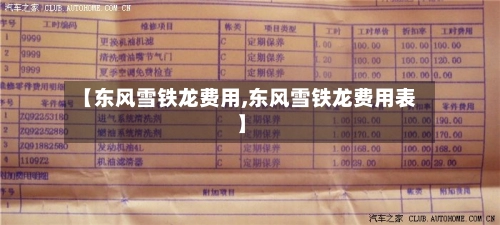 【东风雪铁龙费用,东风雪铁龙费用表】-第2张图片