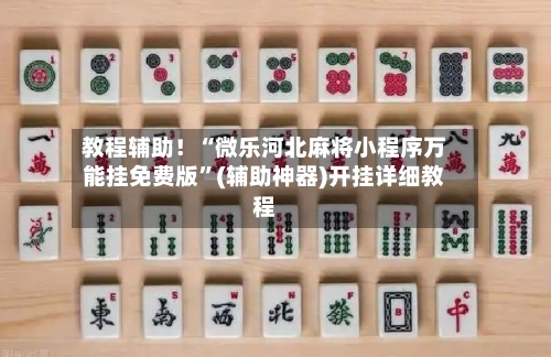 教程辅助！“微乐河北麻将小程序万能挂免费版”(辅助神器)开挂详细教程-第2张图片