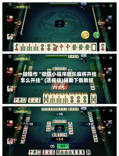 一键操作“微信小程序微乐麻将开挂怎么开挂”(透视挂)辅助下载教程-第3张图片