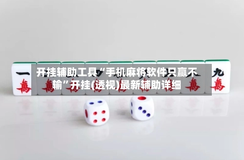 开挂辅助工具“手机麻将软件只赢不输”开挂(透视)最新辅助详细-第2张图片