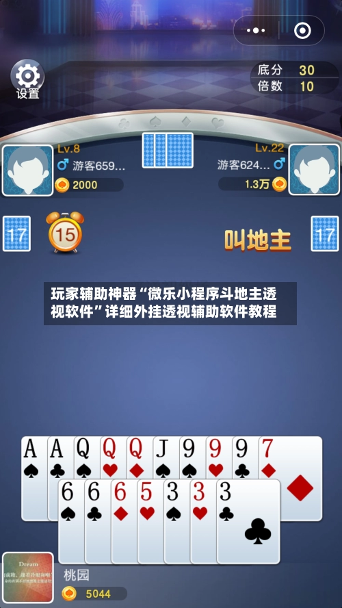 玩家辅助神器“微乐小程序斗地主透视软件	”详细外挂透视辅助软件教程-第2张图片