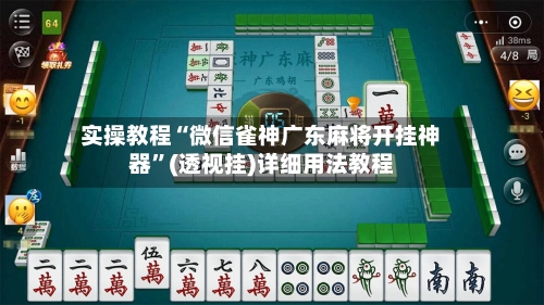 实操教程“微信雀神广东麻将开挂神器”(透视挂)详细用法教程-第2张图片