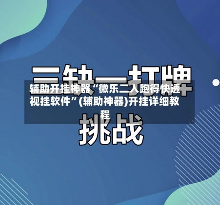 辅助开挂神器“微乐二人跑得快透视挂软件”(辅助神器)开挂详细教程-第3张图片