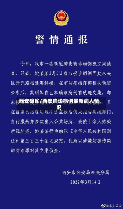 西安确诊/西安确诊病例最新病人情况