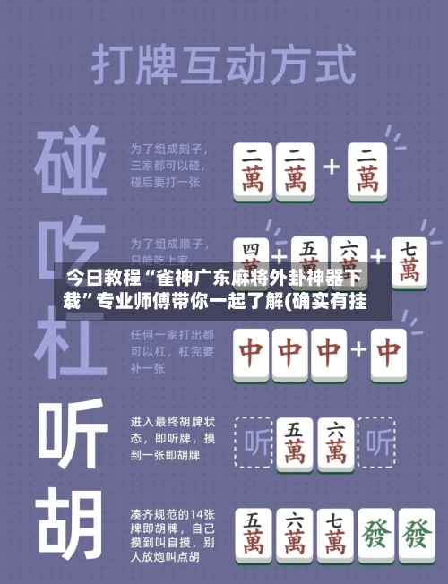 今日教程“雀神广东麻将外卦神器下载”专业师傅带你一起了解(确实有挂-第2张图片