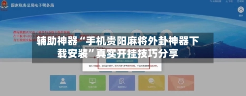 辅助神器“手机贵阳麻将外卦神器下载安装”真实开挂技巧分享-第2张图片