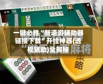 一键必胜“新道游辅助器链接下载”开挂神器{透视辅助}全揭秘-第2张图片