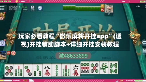 玩家必看教程“微乐麻将开挂app”(透视)开挂辅助脚本+详细开挂安装教程-第2张图片