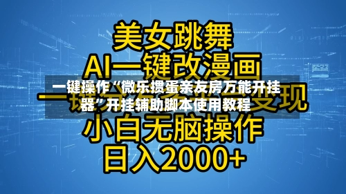 一键操作“微乐掼蛋亲友房万能开挂器”开挂辅助脚本使用教程-第2张图片