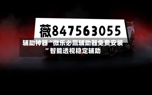 辅助神器“微乐必赢辅助器免费安装”智能透视稳定辅助-第2张图片