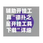 辅助开挂工具“德扑之星开挂工具下载	”详细外挂透视辅助软件教程-第2张图片