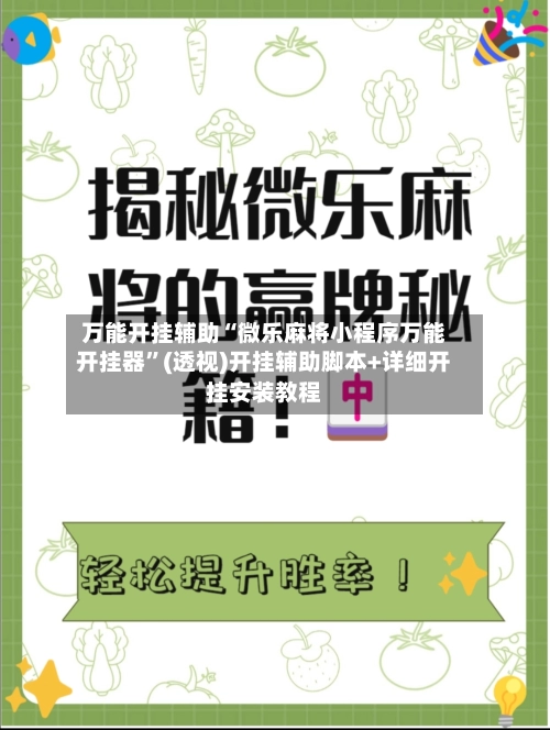 万能开挂辅助“微乐麻将小程序万能开挂器”(透视)开挂辅助脚本+详细开挂安装教程-第2张图片