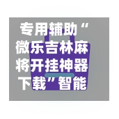 专用辅助“微乐吉林麻将开挂神器下载	”智能辅助工具使用教程-第2张图片