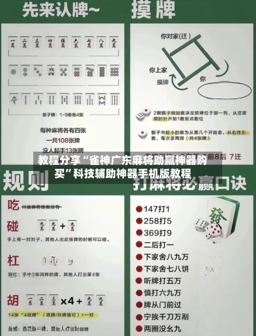 教程分享“雀神广东麻将助赢神器购买	”科技辅助神器手机版教程-第2张图片