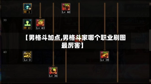 【男格斗加点,男格斗家哪个职业刷图最厉害】-第2张图片