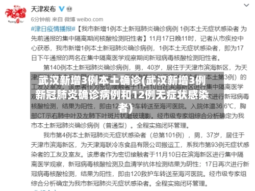 武汉新增3例本土确诊(武汉新增3例新冠肺炎确诊病例和12例无症状感染者)-第3张图片