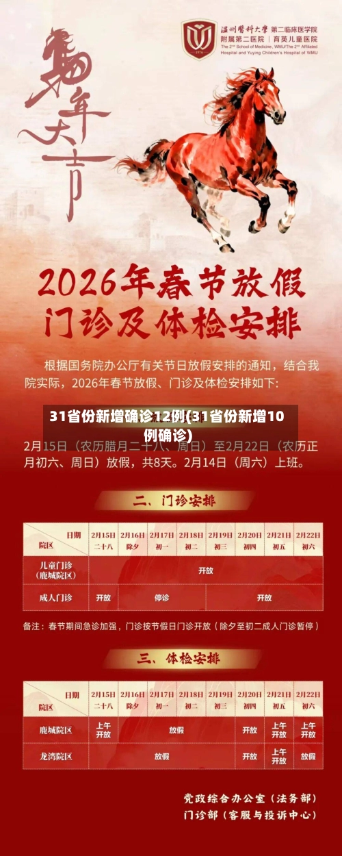 31省份新增确诊12例(31省份新增10例确诊)