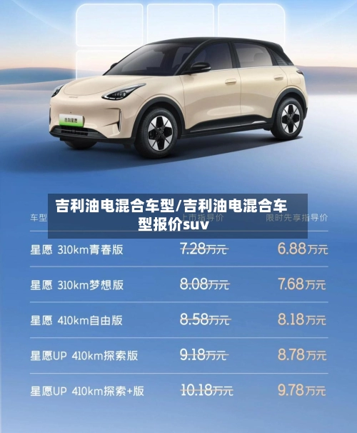 吉利油电混合车型/吉利油电混合车型报价suv
