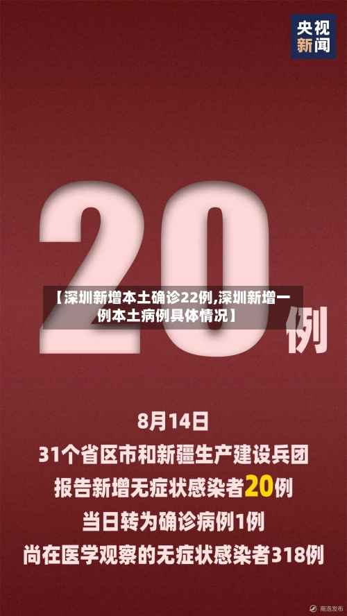 【深圳新增本土确诊22例,深圳新增一例本土病例具体情况】